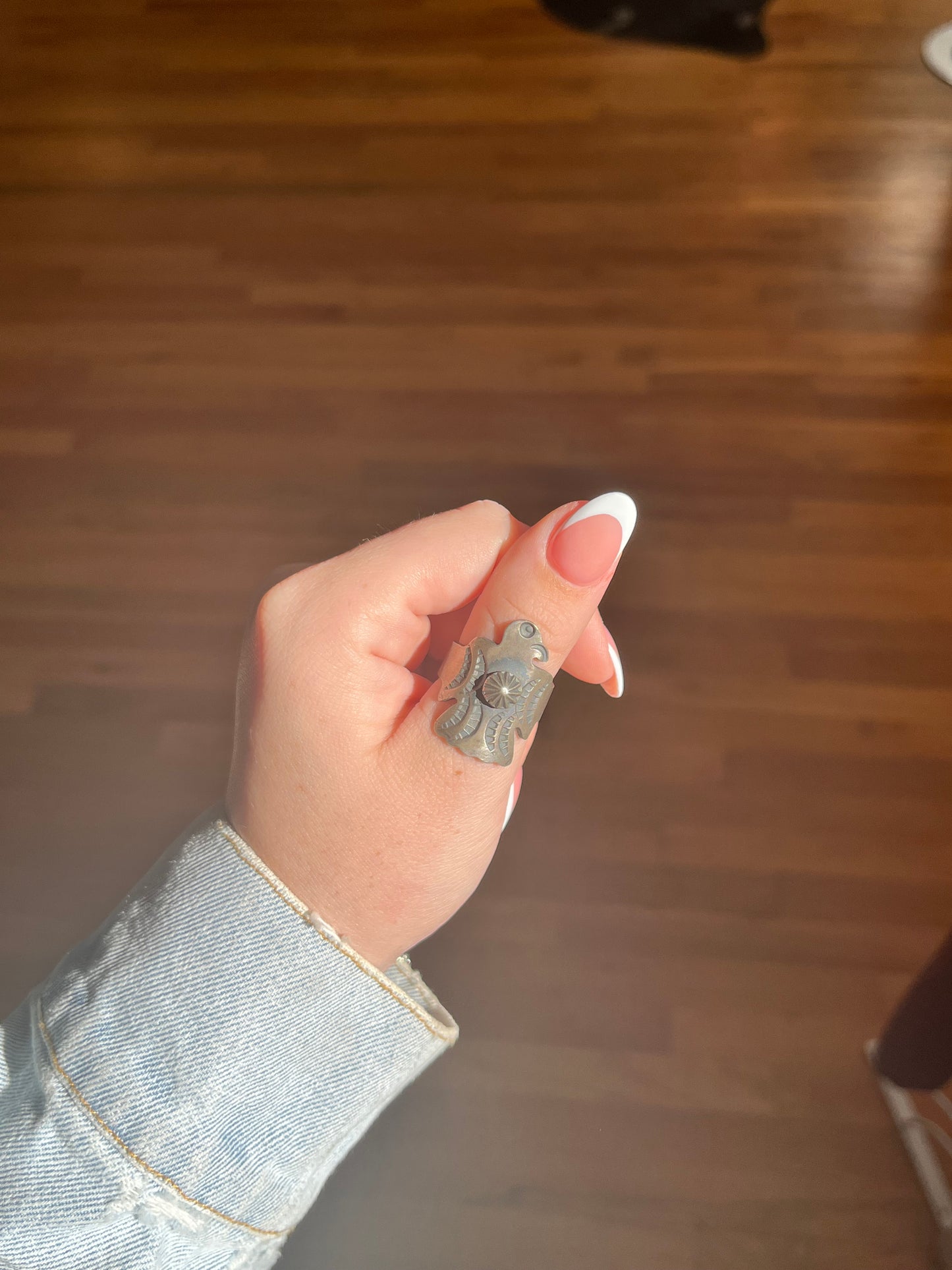 Chimney Butte Handmade Thunderbird Ring