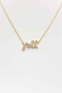 Western Ya'll Pave Necklace
