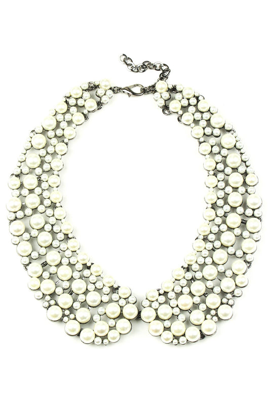 Clear RhinestoneCollar Necklace
