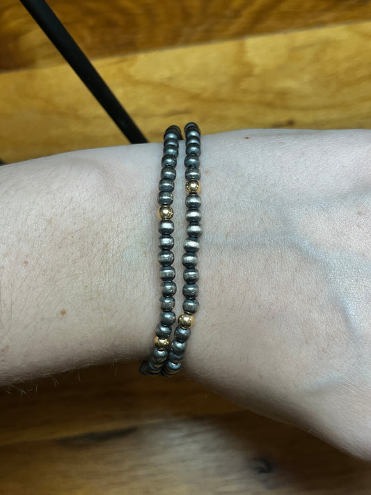 Gold Navajo 4mm Bracelets