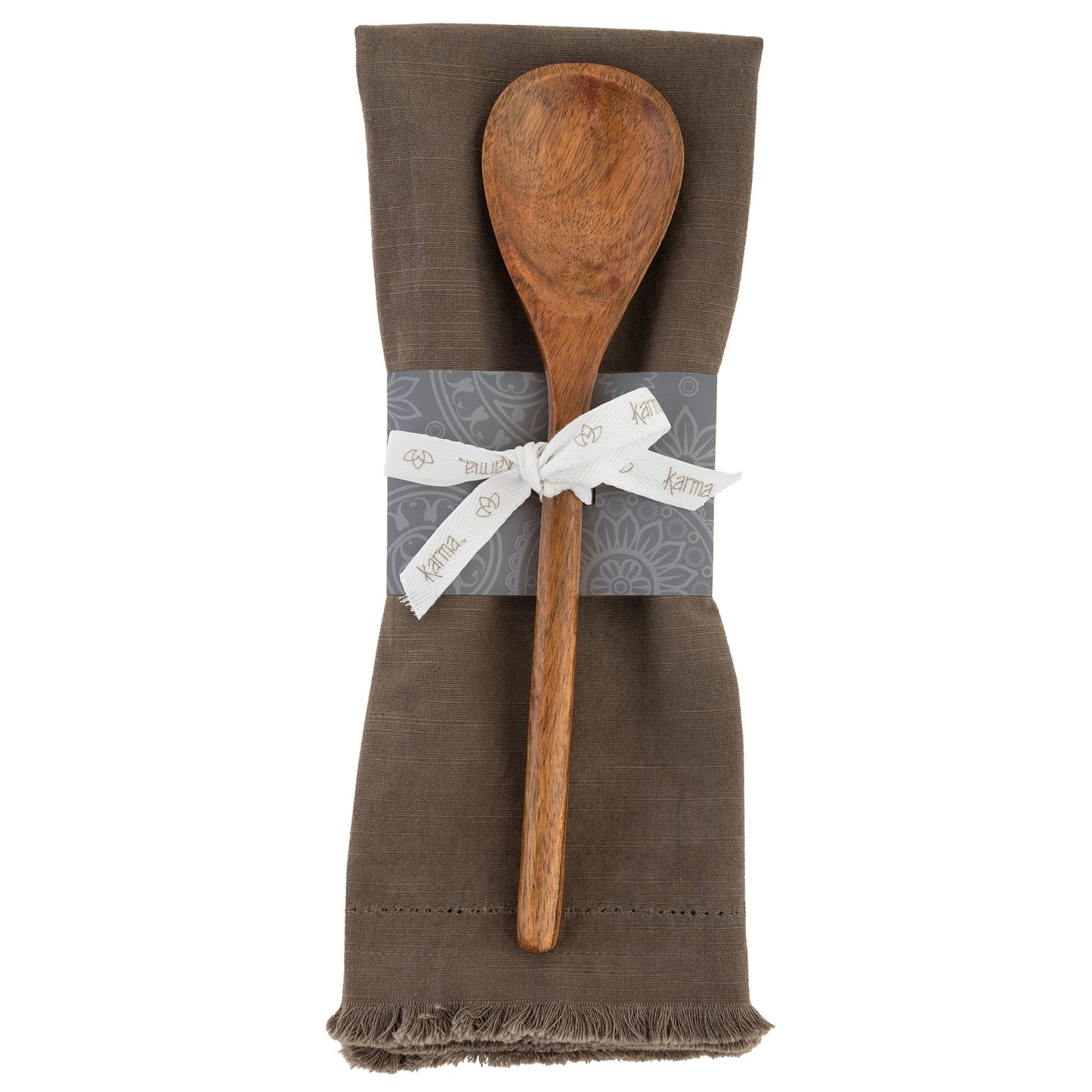 Tea Towel w/ Wooden Spoon