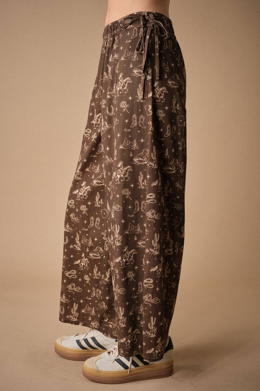 Western Sketch Britches