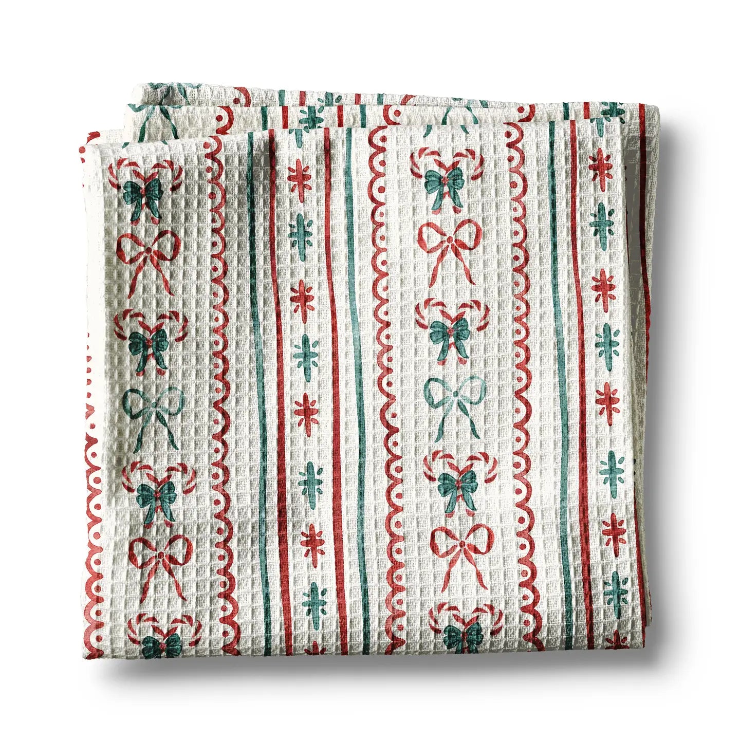 Christmas Bows Kitchen Towel