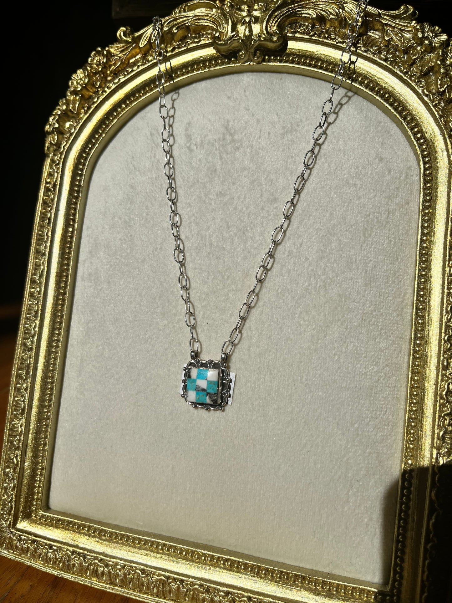 Sterling Silver Cotton Candy Necklace