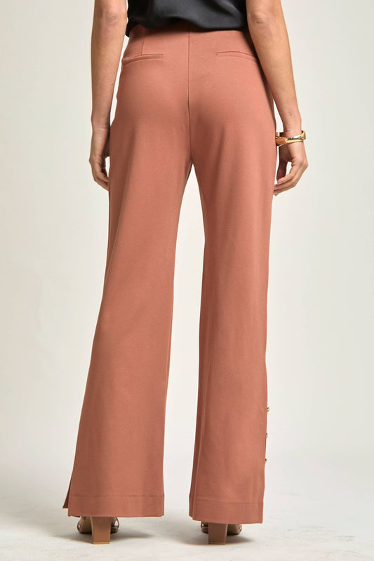 Magic Gala Button-Hem Pants