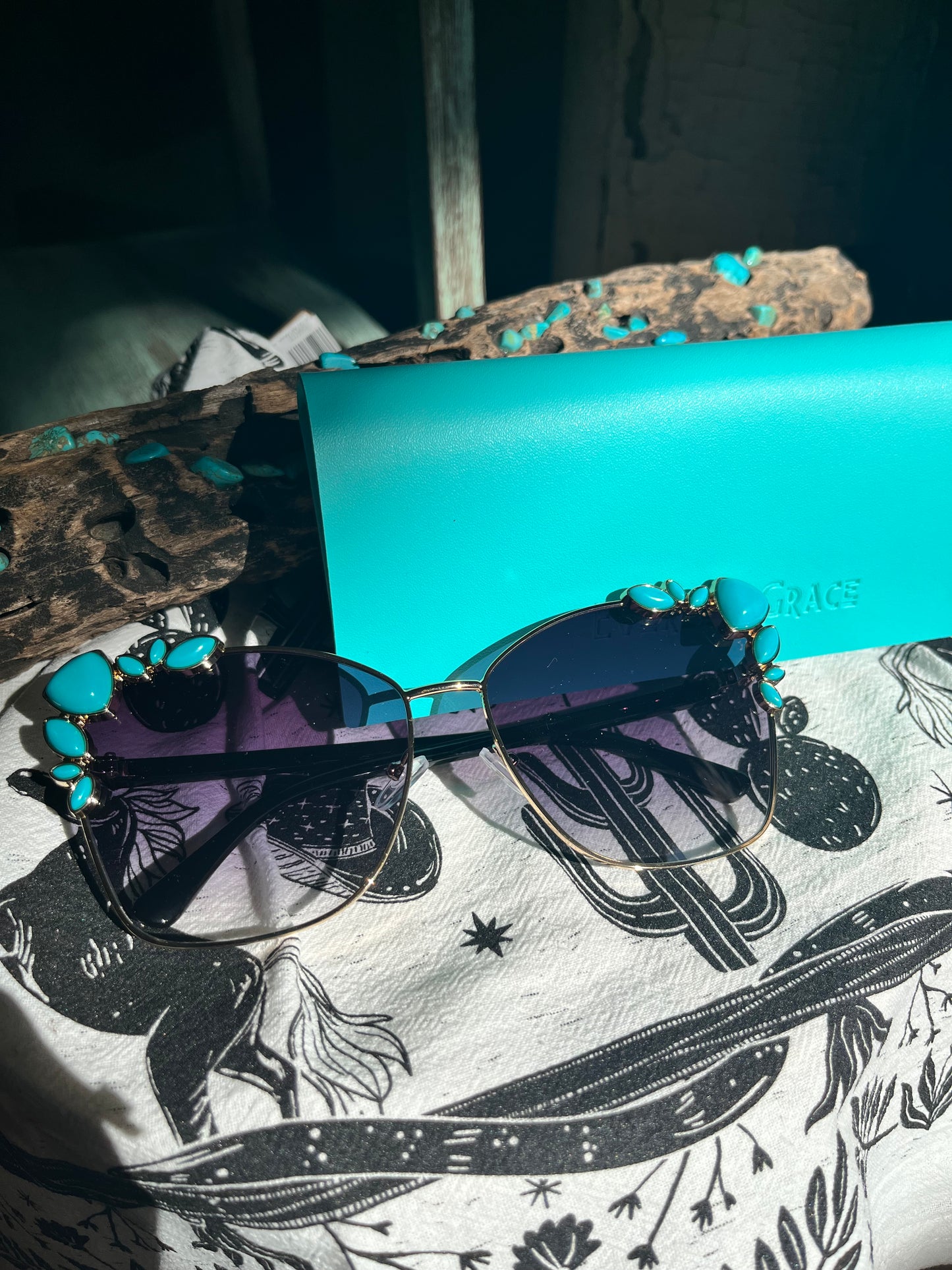 Bougie Sunglasses Turquoise