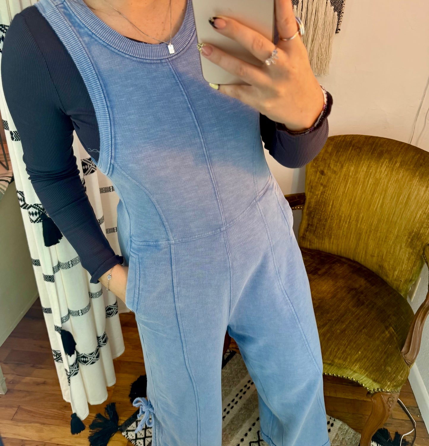 Blue Jumpsuit