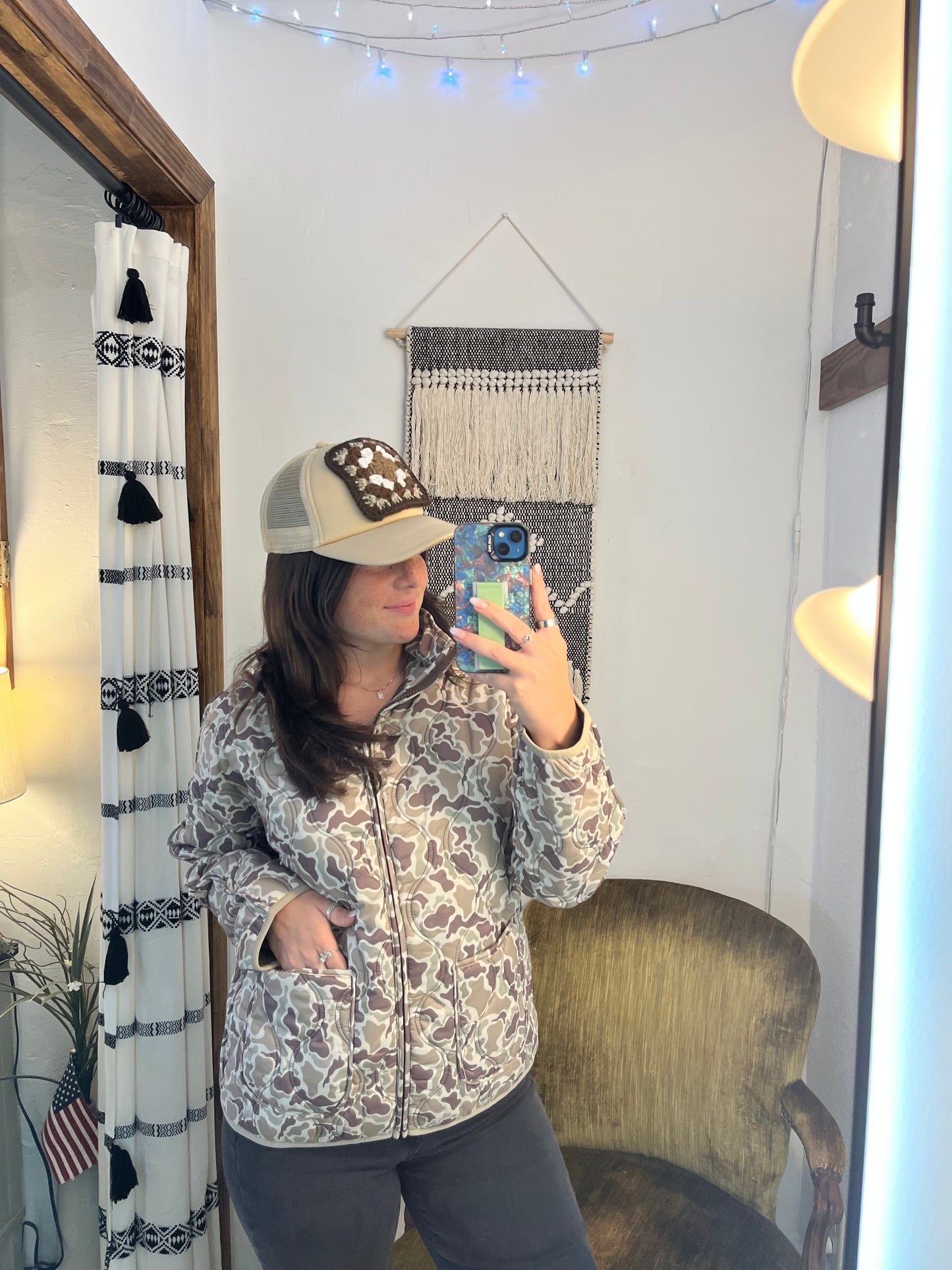 Cozy Cloud Jacket Duck Camo