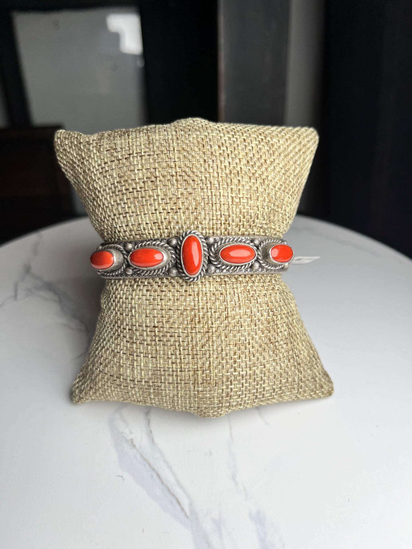 Mike Calladitto Navajo Coral Cuff