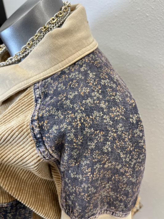 Corduroy mixed Jacket