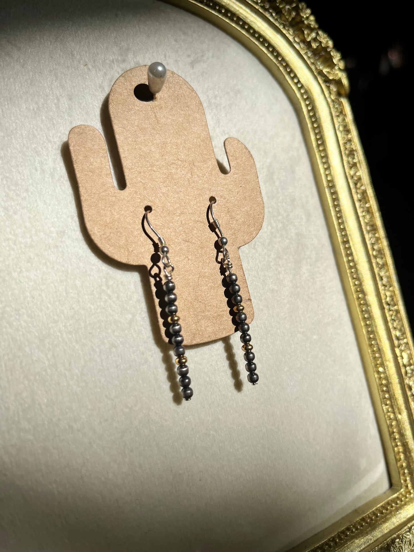 12 Karat Gold Filled Navajo Earrings