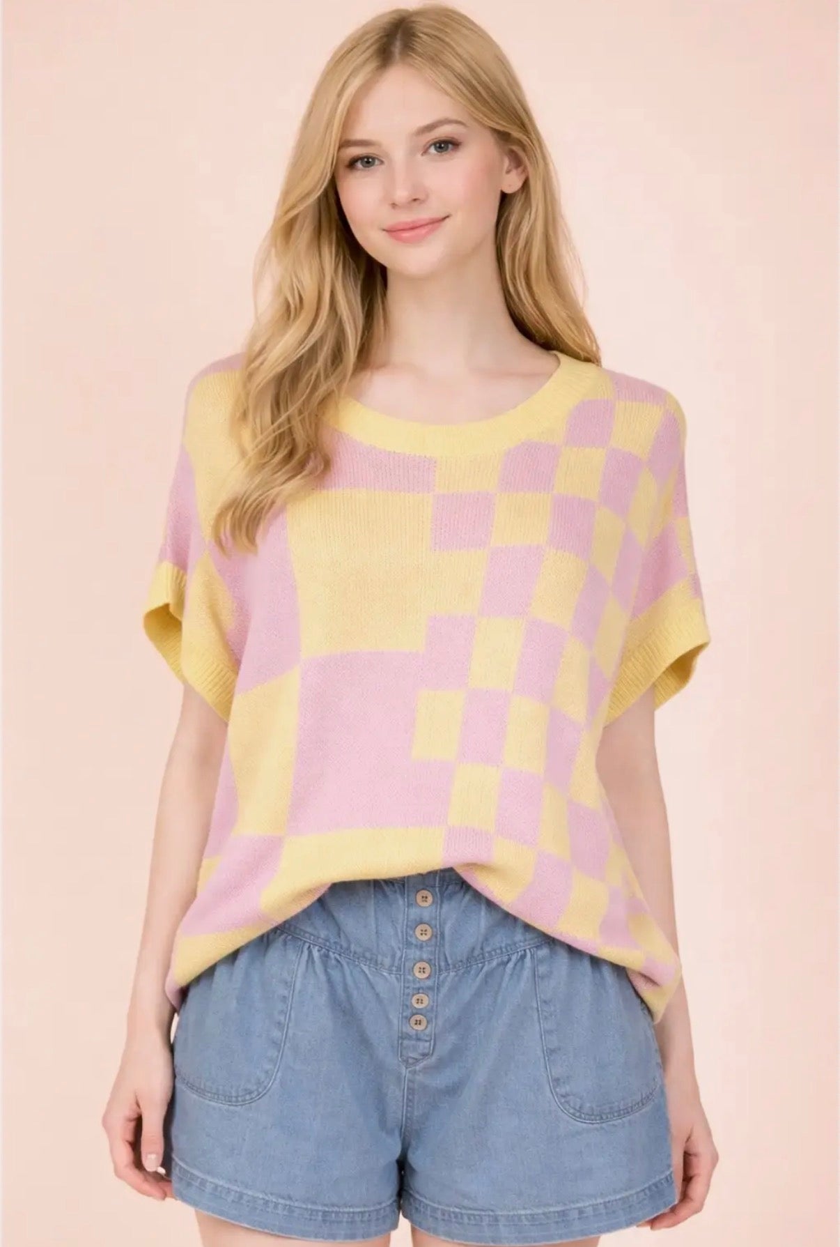 Lemon Lavender Daydream Sweater