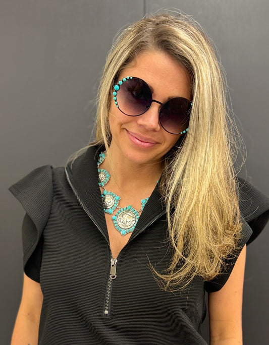 Bougie Sunglasses Turquoise