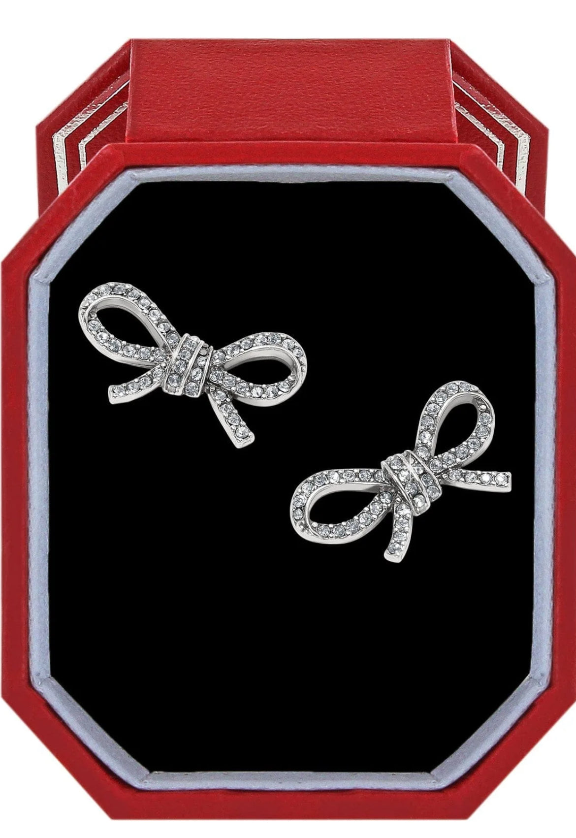 Illumina Bow Post Earrings Gift Box