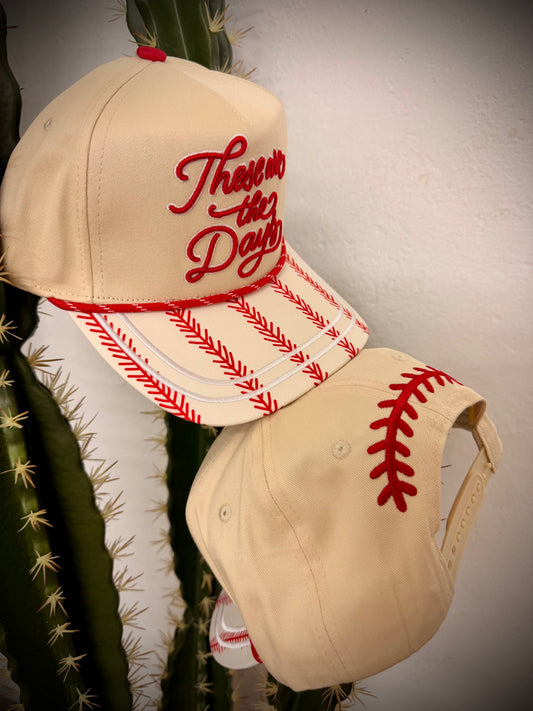 Baseball These are the Days Hat