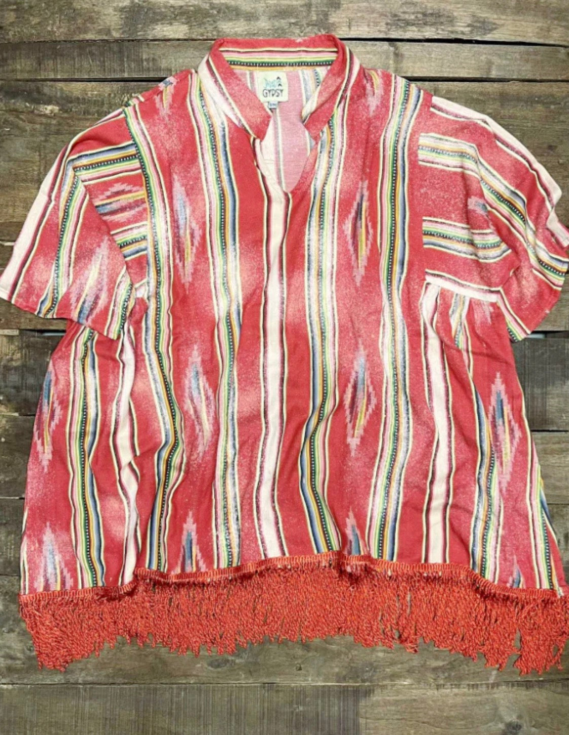 Southwest Sunset Poncho