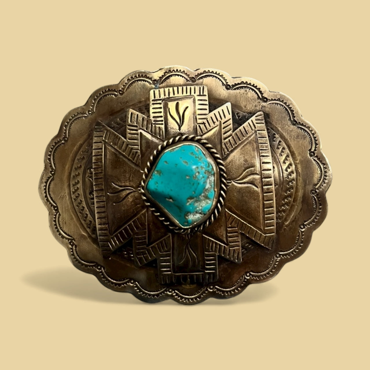 Turquoise Belt Buckle