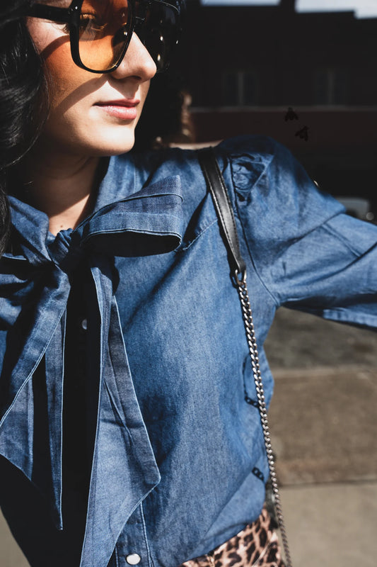 HIGHWAY BLUES BLOUSE