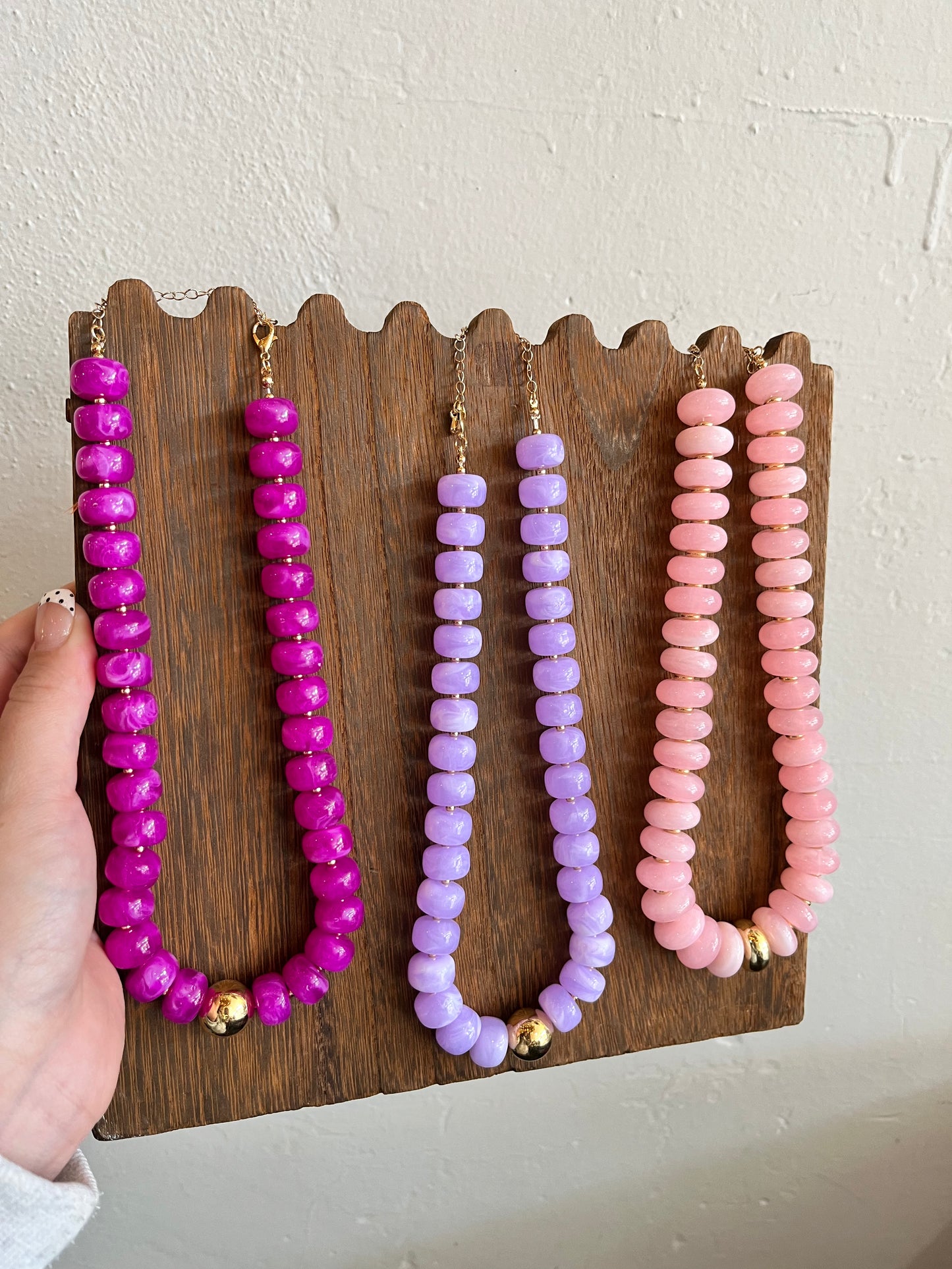 Daydream beaded necklaces