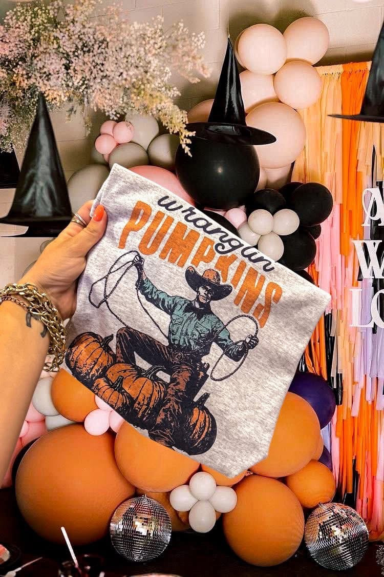 Wranglin’ pumpkins