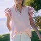 Striped Printed Blouse