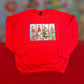 Whoville Christmas red sweatshirt