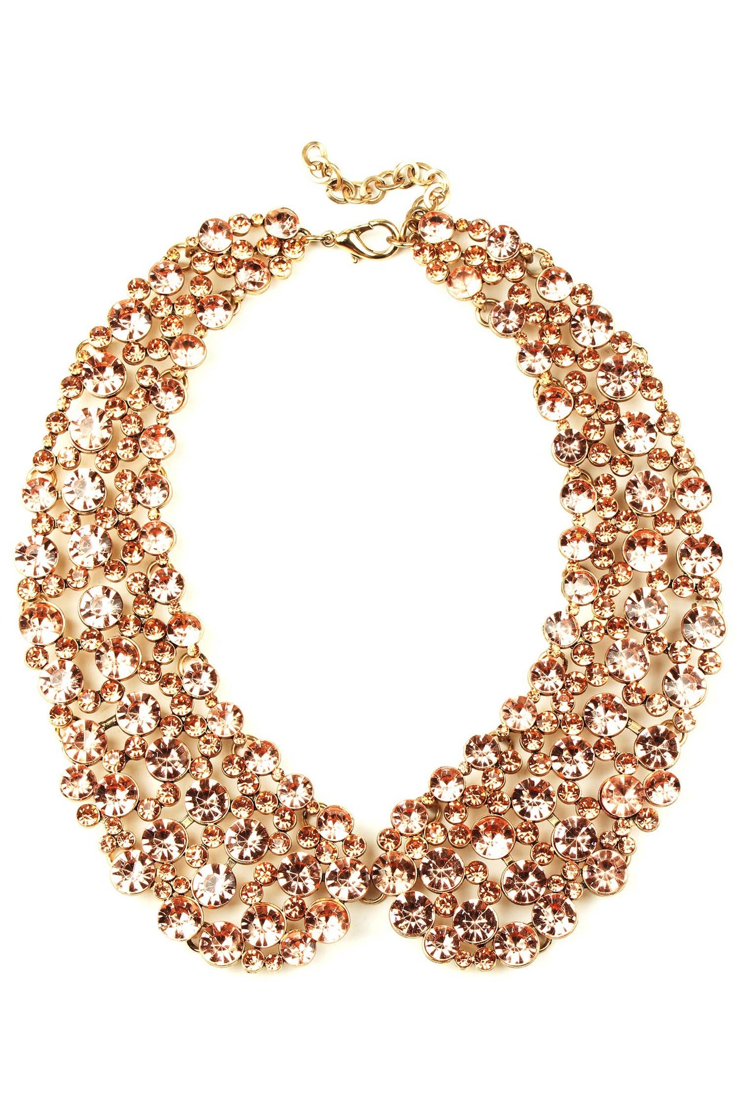 Clear RhinestoneCollar Necklace