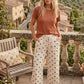 Scuba Polka Dot Wide Leg Pants