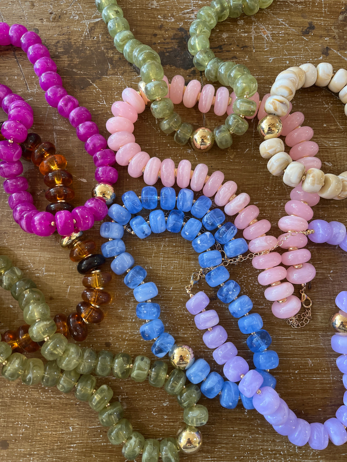 Daydream beaded necklaces
