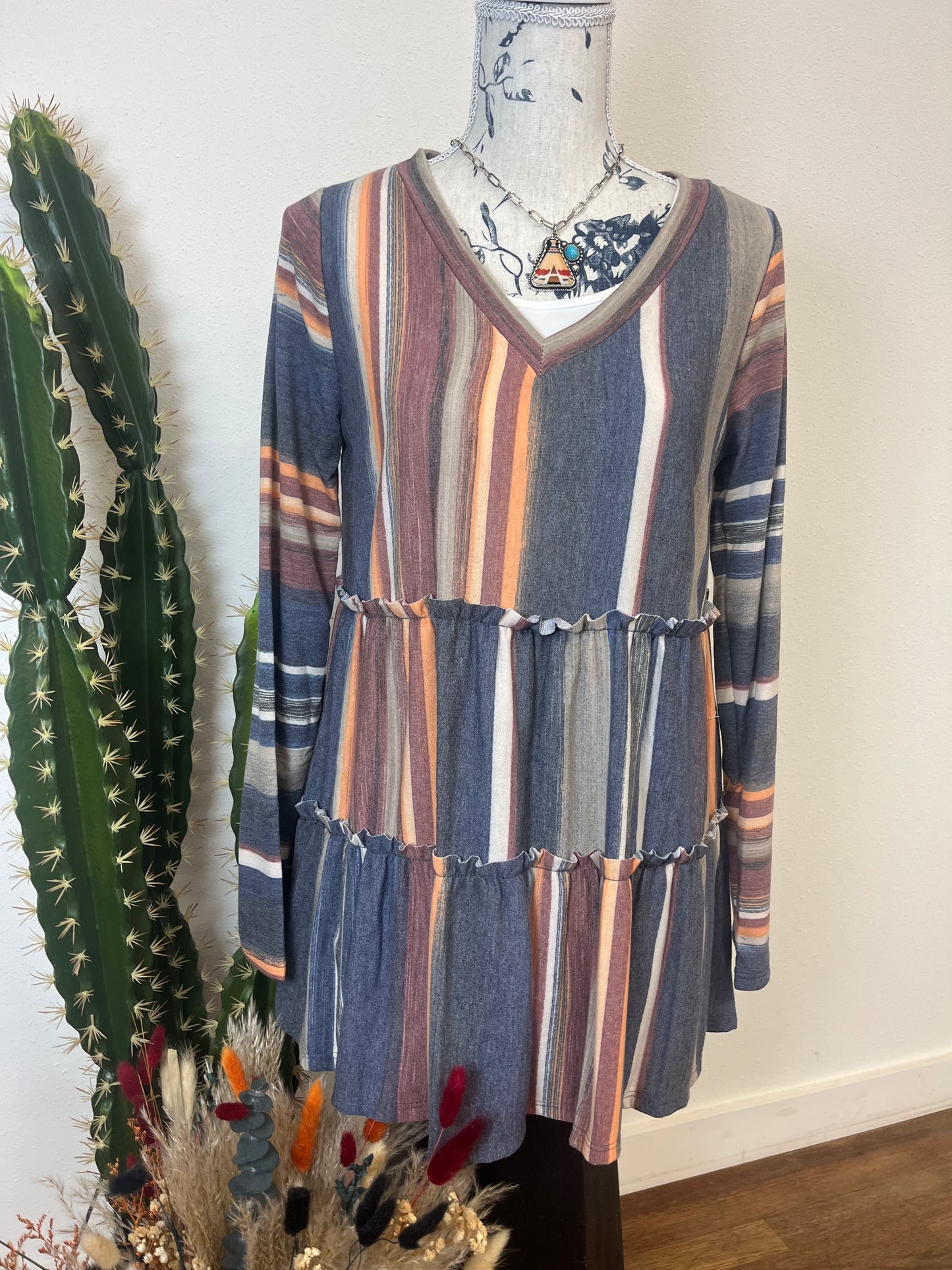 Rust & Sage Ranch Blouse