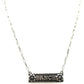 Western Ranch Flower Bar Necklace