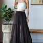 OVER WIDE LEG SOLID PANTS