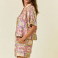 PAISLEY BUTTON TOP