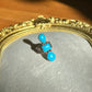 Three Stone Turquoise S/S Ring