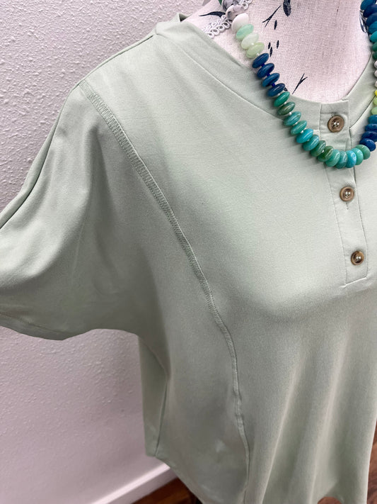 Sage short sleeve Top