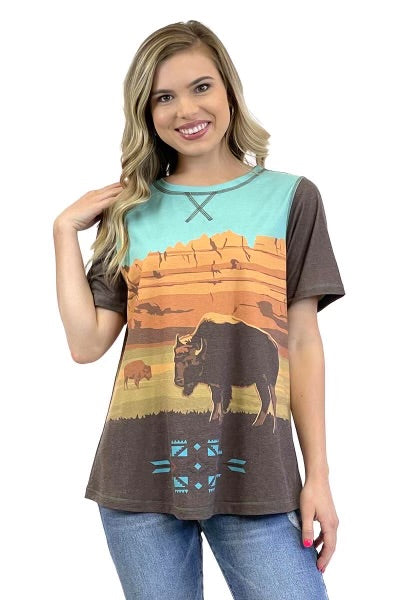Roam Free Buffalo Shirt