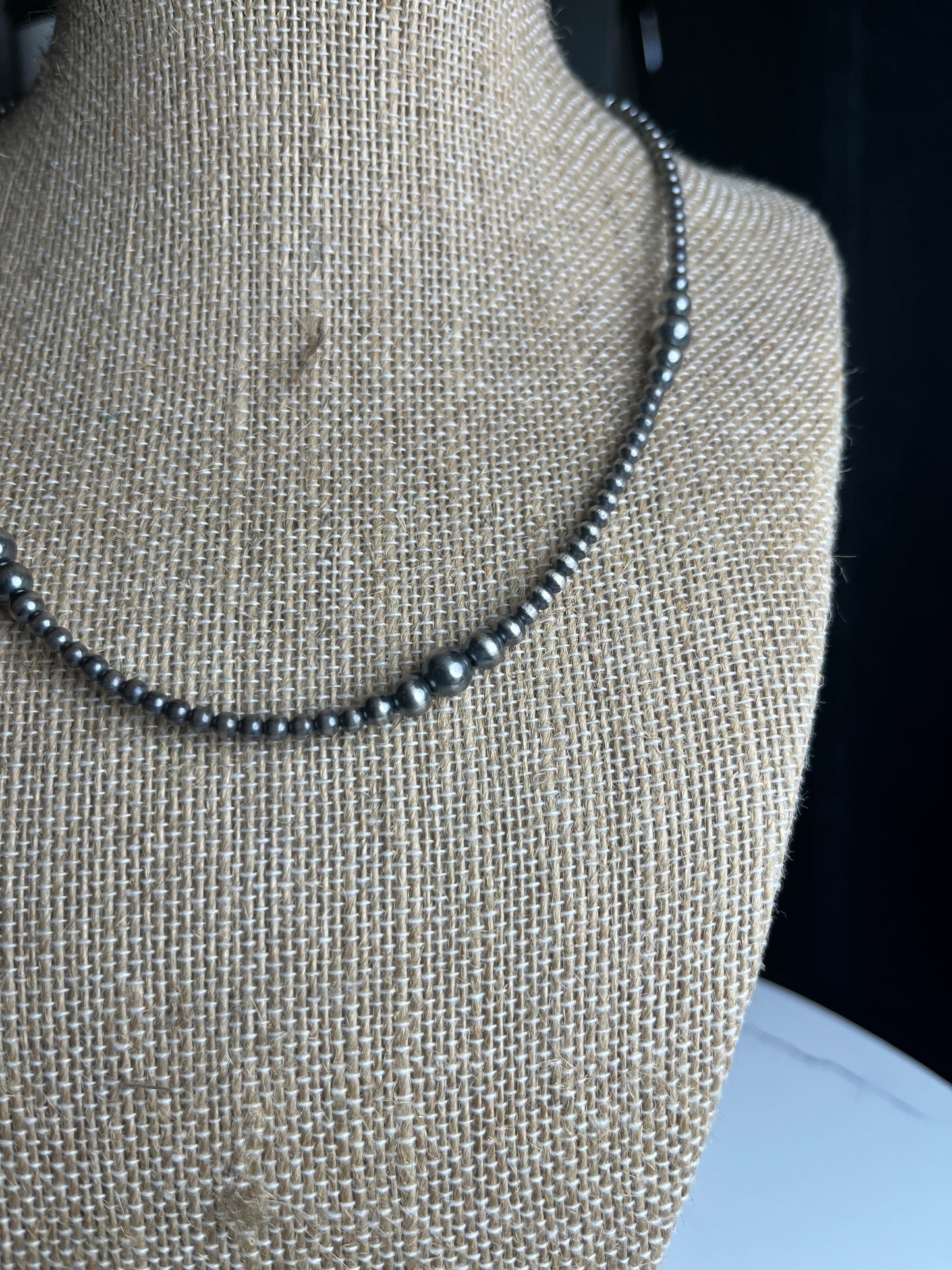 16” Navajo Pearl Necklace
