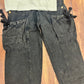 Black big pocket trousers