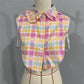 Dickey Collar With Colorful Lace