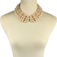 Collar Necklace - Cream Pearl