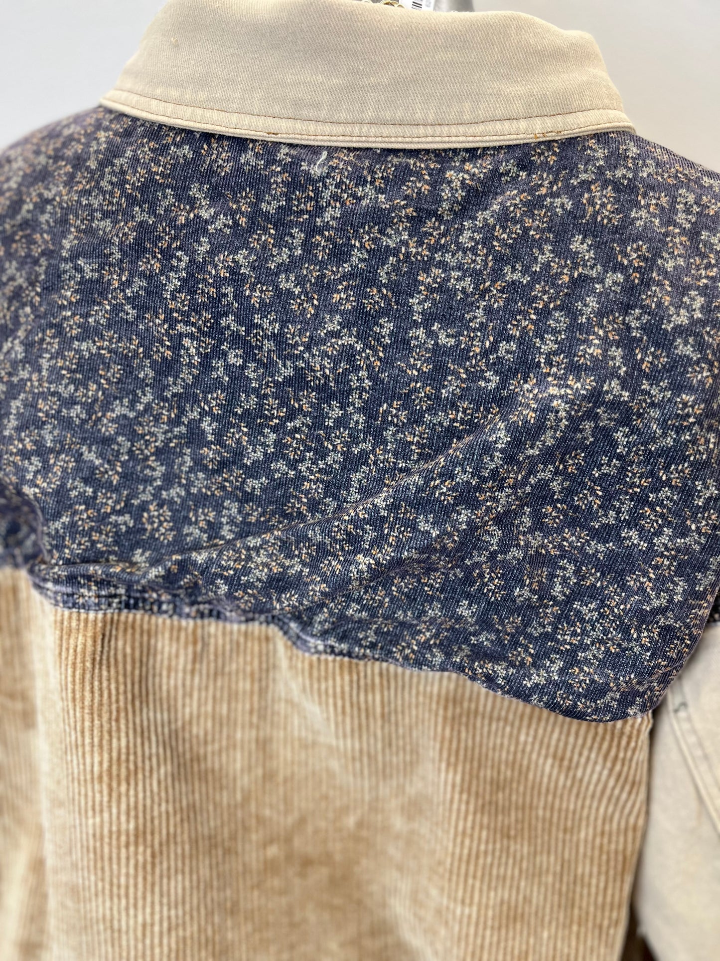 Corduroy mixed Jacket