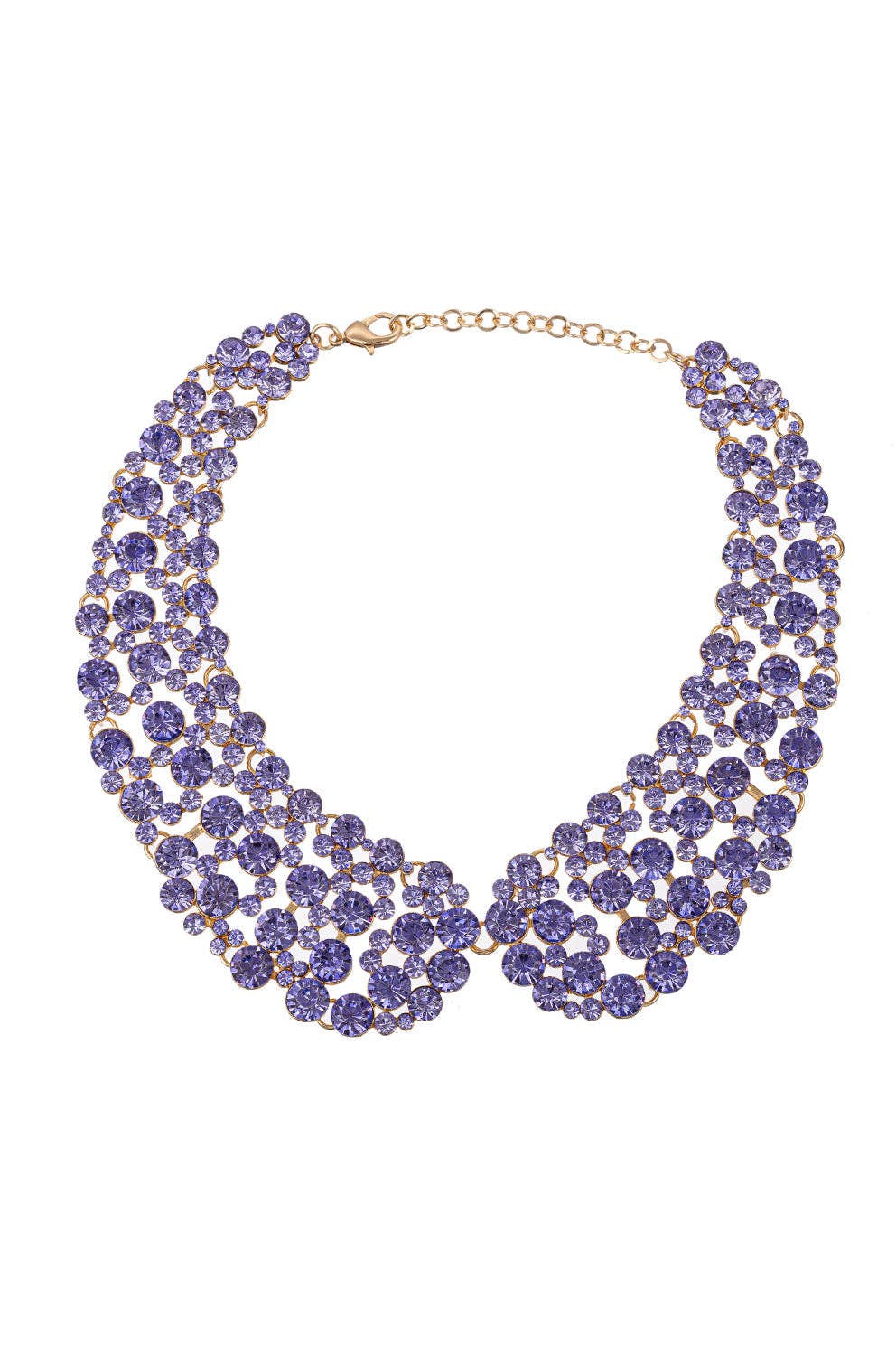 Diana Purple Collar Necklace