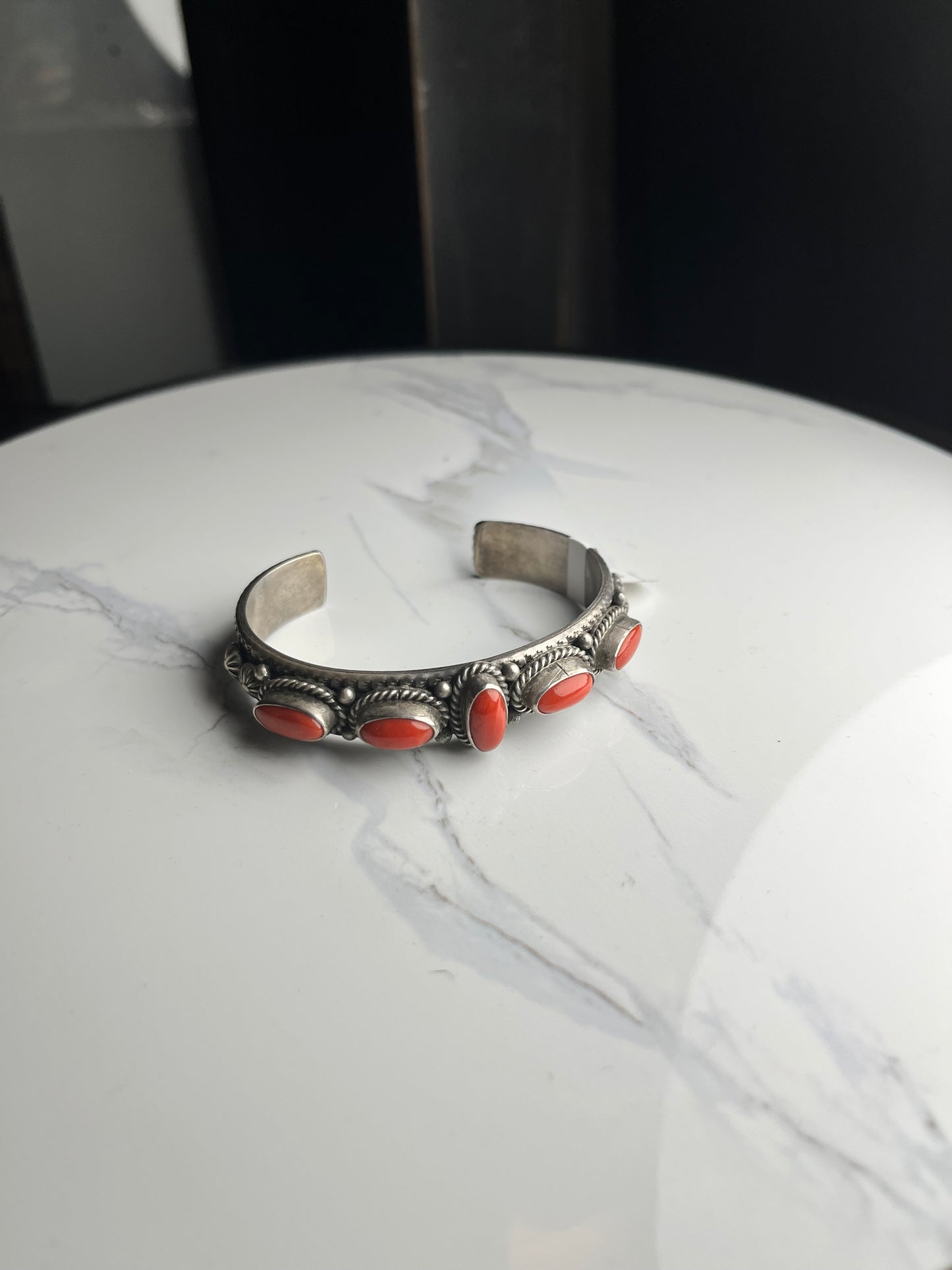 Mike Calladitto Navajo Coral Cuff