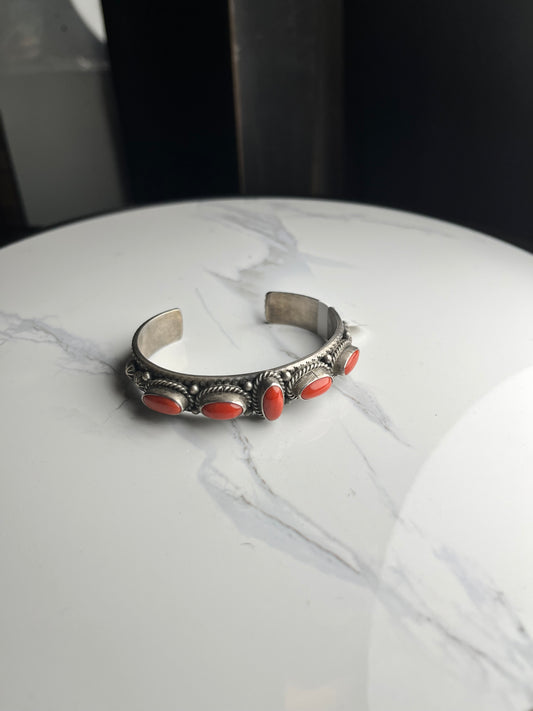 Mike Calladitto Navajo Coral Cuff