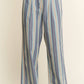 ECLECTIC STRIPE LINEN PANTS