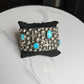 Chimney Butte Turquoise and Cross S/S Cuff