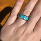 Zuni Inlay Turquoise Band