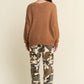 LEOPARD & CAMOUFLAGE  PRINT PANTS