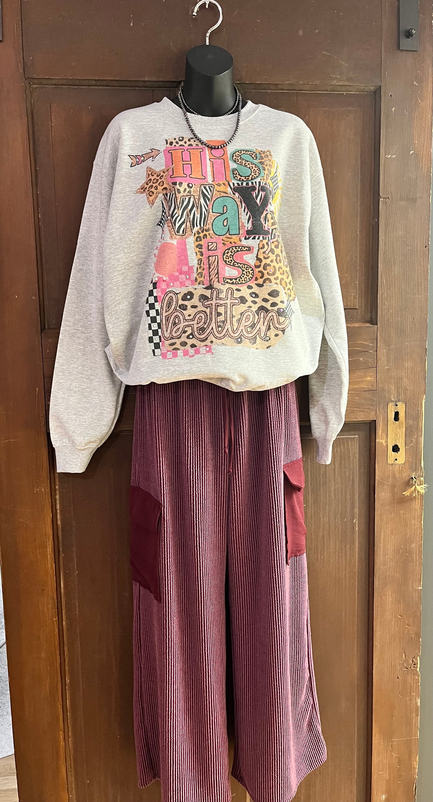 His way is better sweater