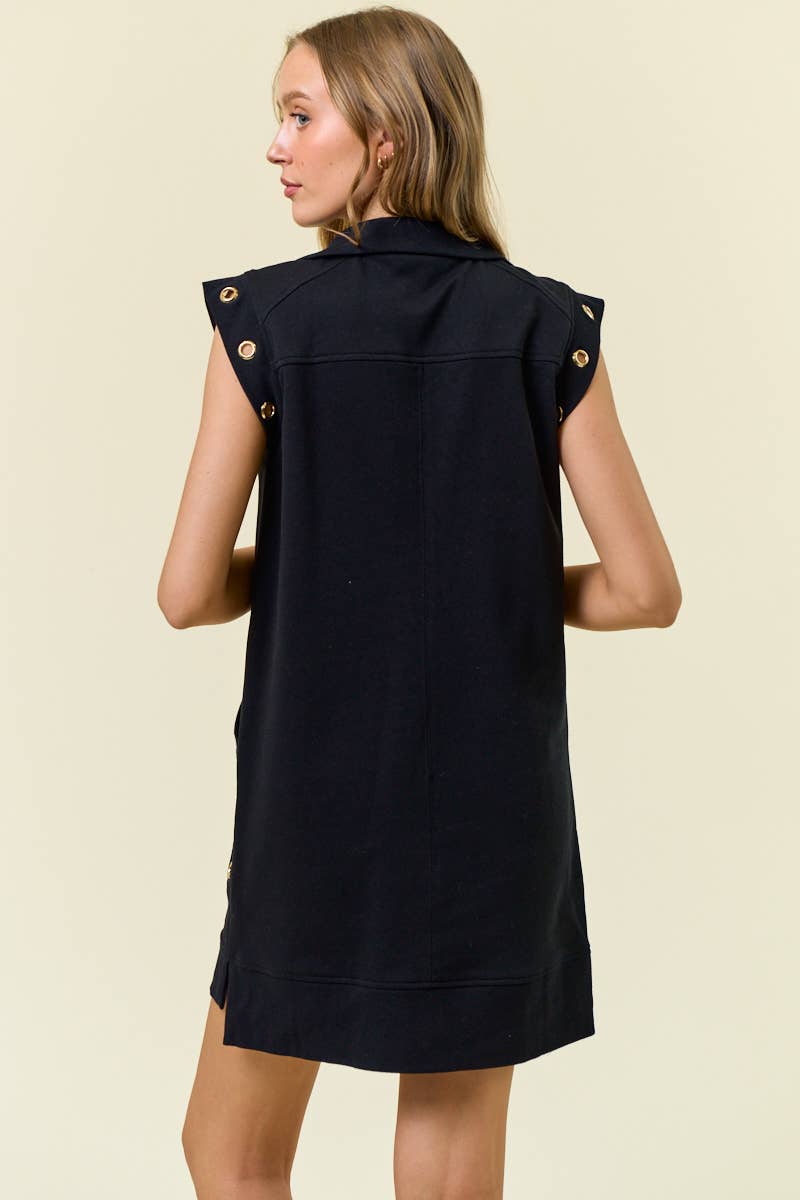 GROMMET DETAIL Dress